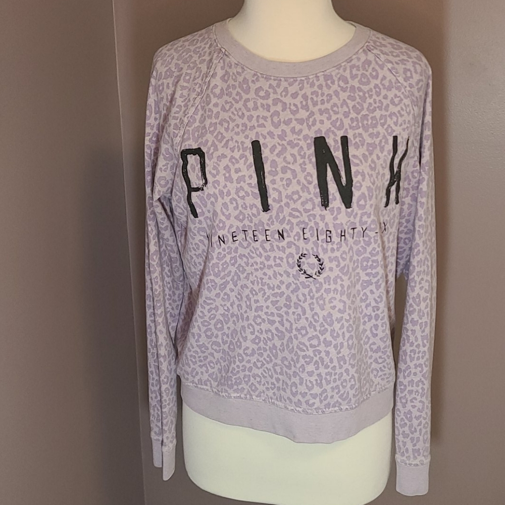Victoria's Secret Pink Leopard Sweatshirt